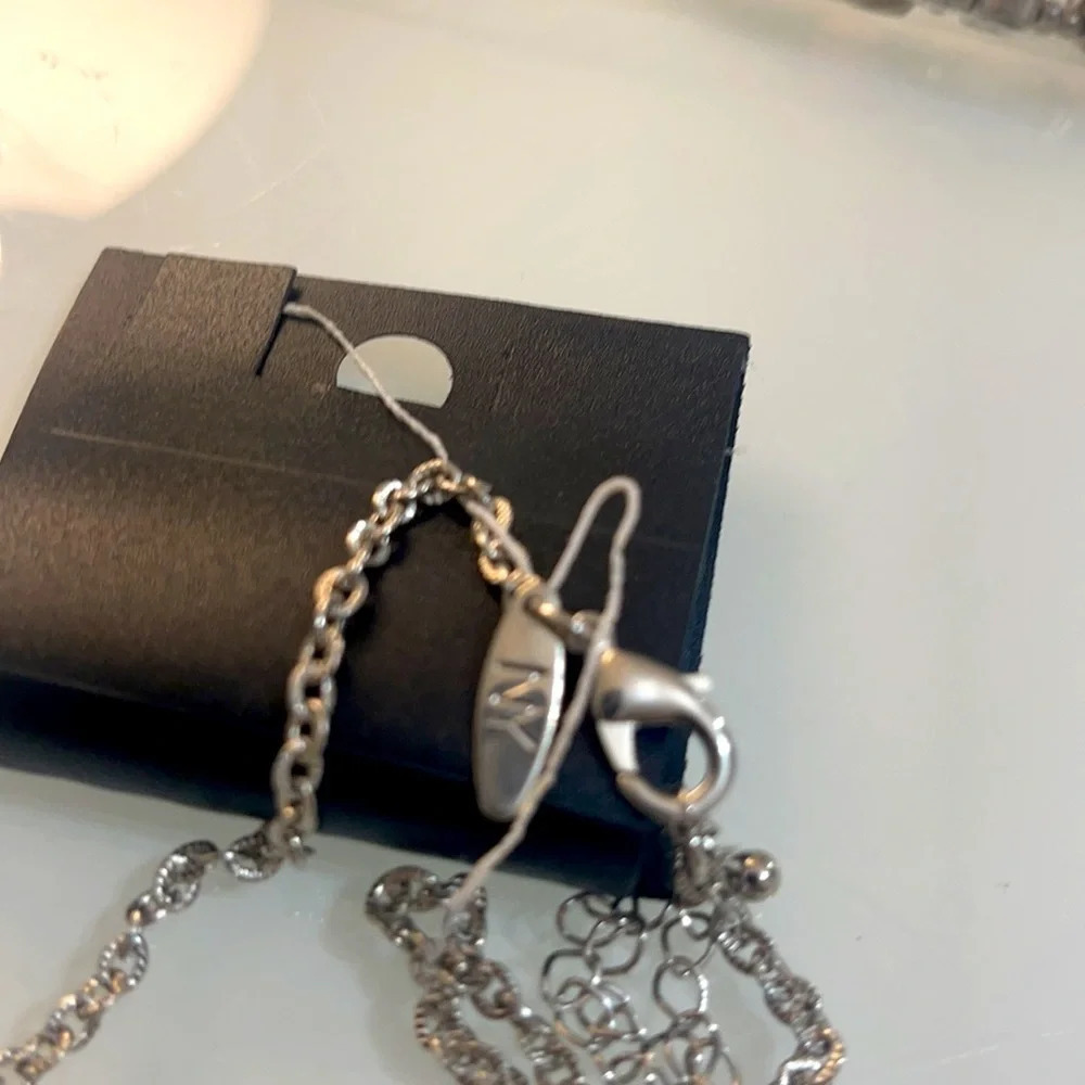 3x$25 ❤️ New York &Co Pink Tassel Chain Necklace ❤️ - Picture 10 of 11
